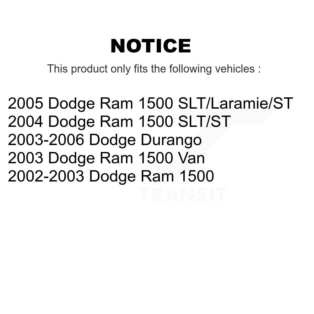 Positive Plus PPF-D966 Front Semi-Metallic Brake Pads for 2002-2006 Dodge Ram 1500, Durango, Ram 1500 Van