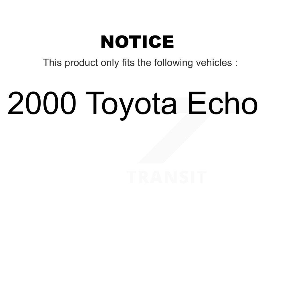SIM SIM-831 Front Semi-Metallic Brake Pads for 2000 Toyota Echo
