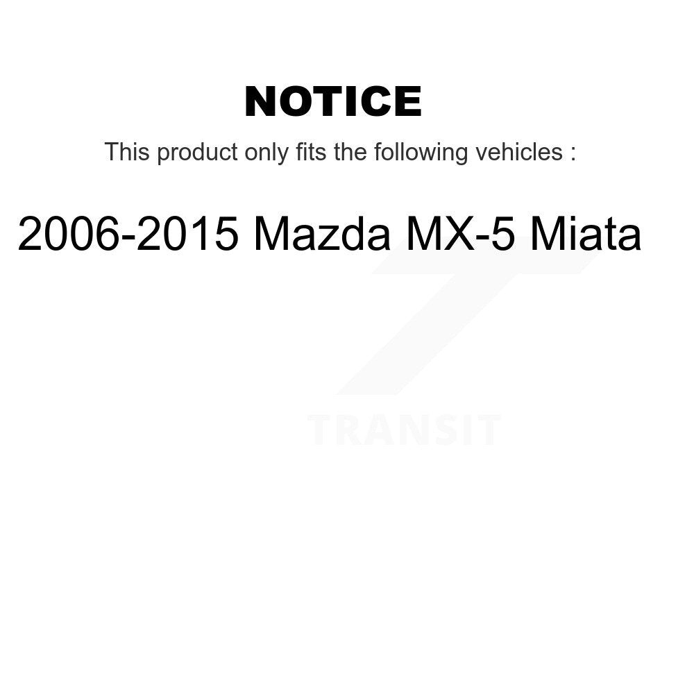 TEC TEC-1179 Front Ceramic Brake Pads for 2006-2015 Mazda MX-5 Miata