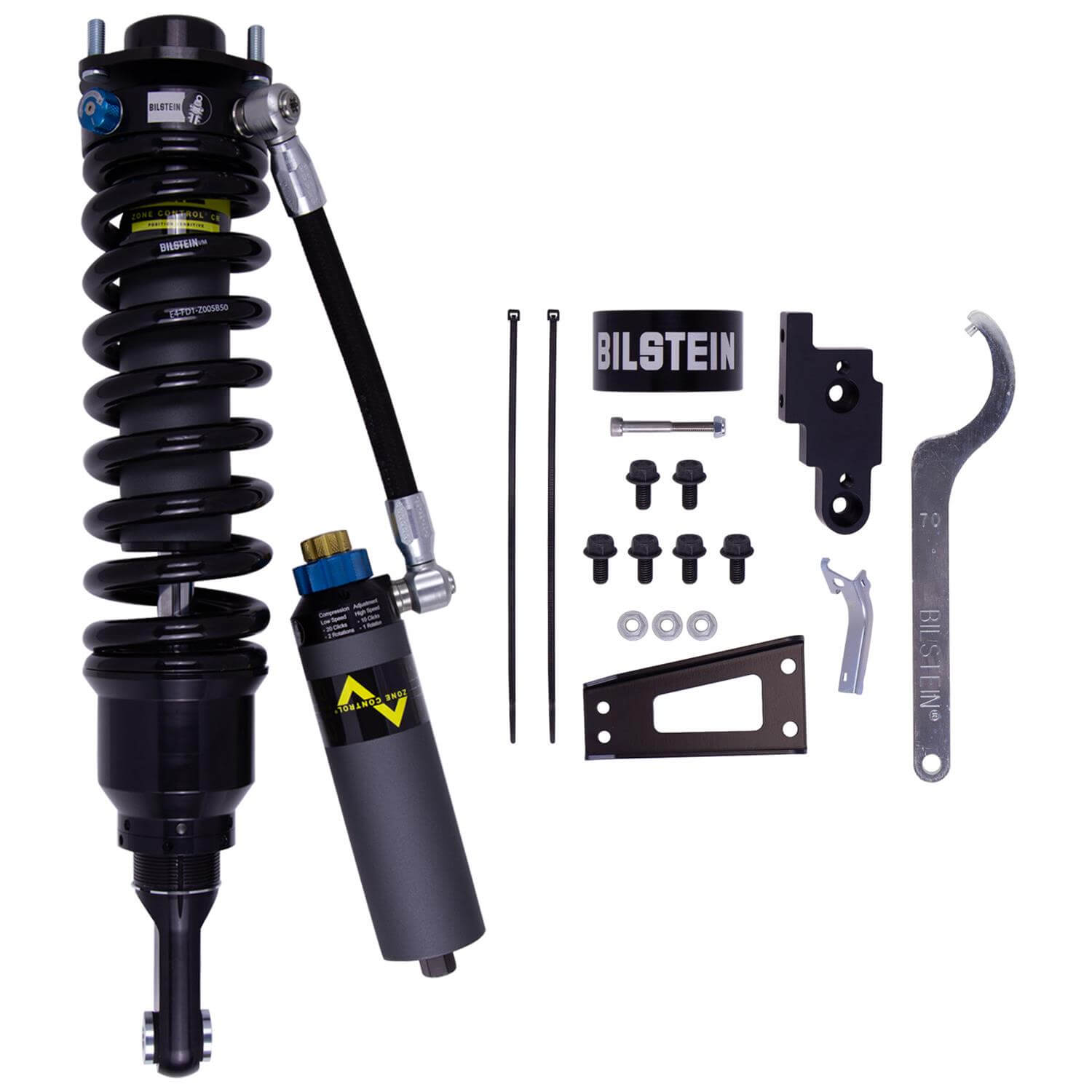 Bilstein 41-319581 B8 8112 Zone Control CR 0"-2.60" Front Coilover for 2005-2023 Toyota Tacoma