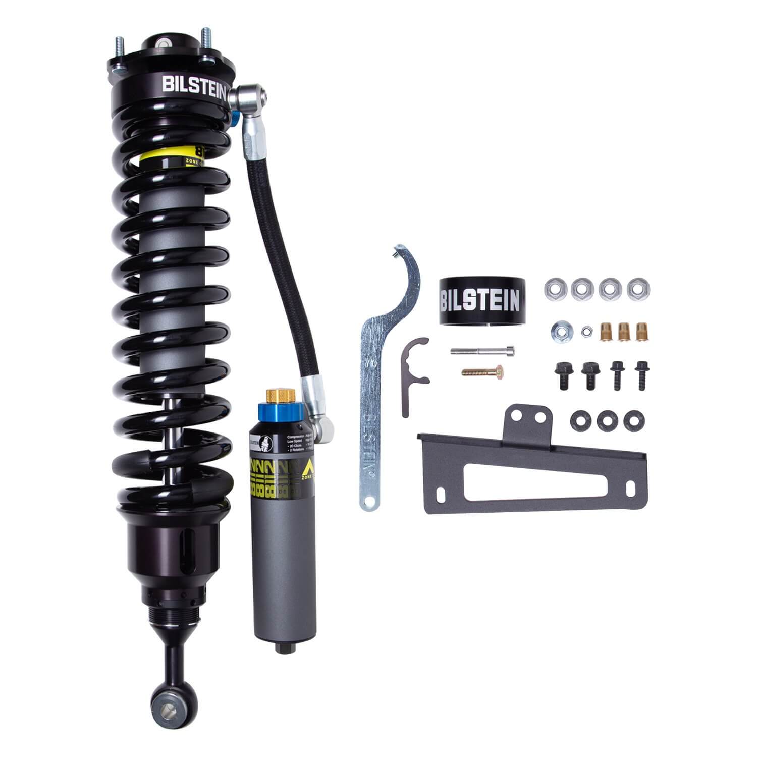 Bilstein 41-326084 B8 8112 ZoneControl CR DSA Plus Front Driver Side 2.25"-3.25" Coilover for 2007-2021 Toyota Tundra