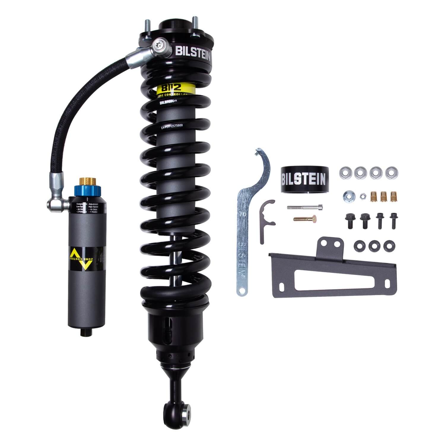 Bilstein 41-326091 B8 8112 ZoneControl CR DSA Plus Front Passenger Side 2.25"-3.25" Coilover for 2007-2021 Toyota Tundra
