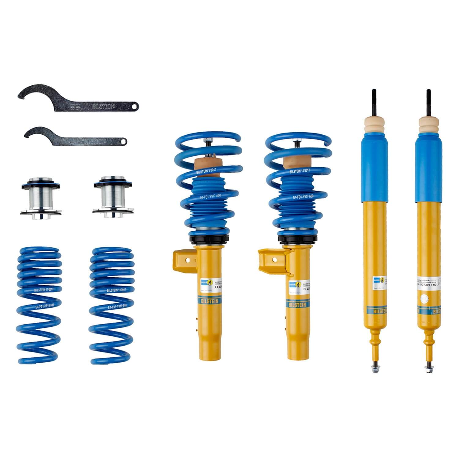 Bilstein 47-269095 B14 PSS Front And Rear 1.18"-1.97 x 1.18"-1.97 Suspension Lowering Kit for 2006-2013 Bmw 325Xi and More