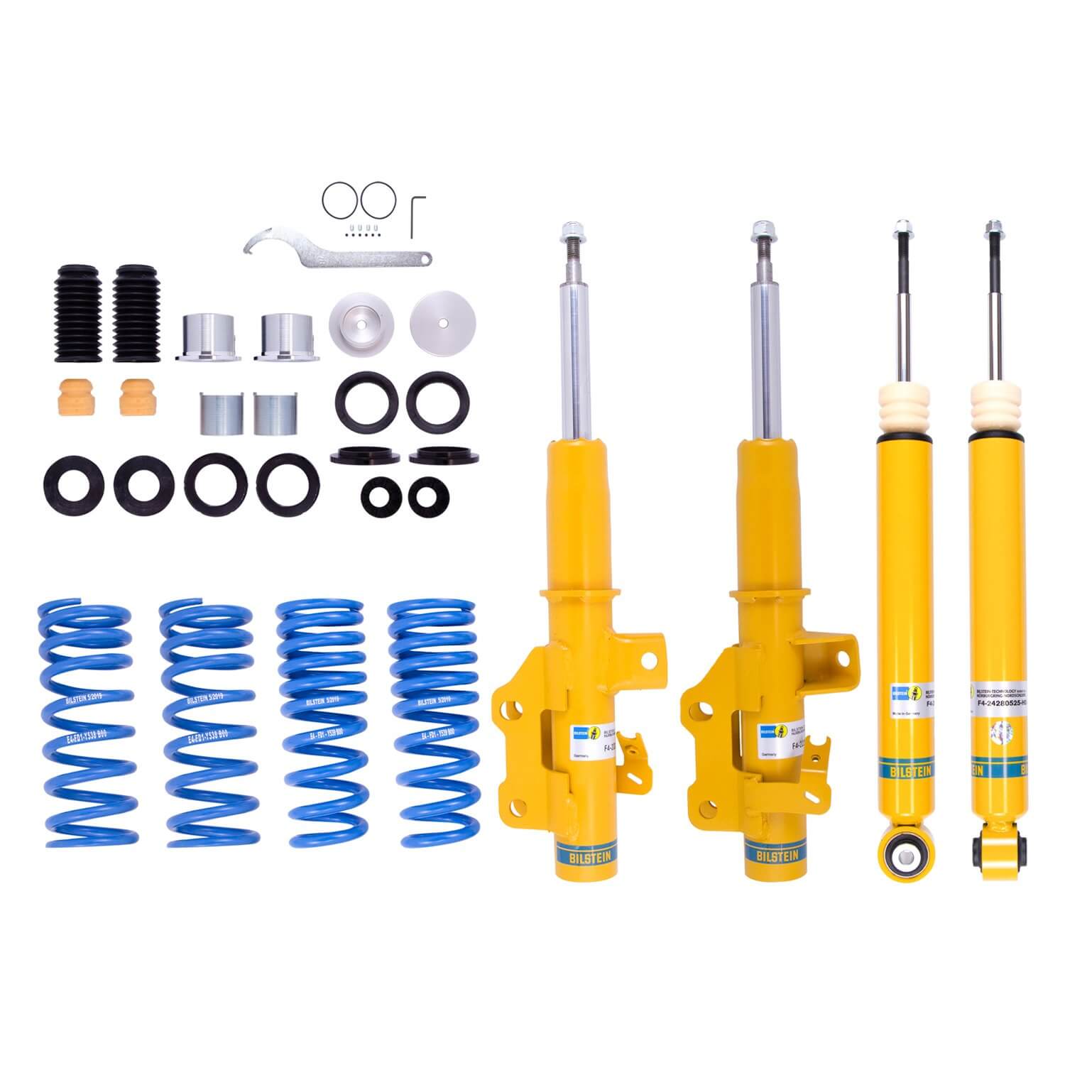 Bilstein 47-280502 B14 Series Front And Rear 0.4"-1.2" x 0.4"-1.2" Suspension Lowering Kit for 2016-2024 Chevrolet Camaro