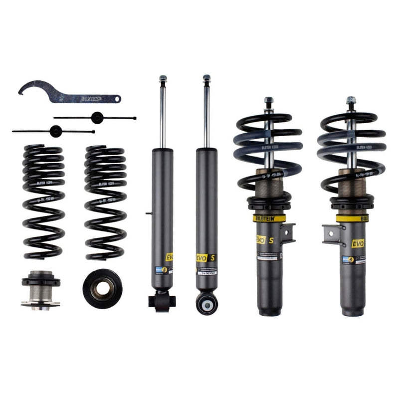 Bilstein 47-326163 EVO S Front And Rear 0.98"-1.97" x 0.78"-2.17" Suspension Lowering Kit for 2021-2024 Bmw 330E Xdrive