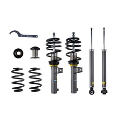 Bilstein 47-342941 EVO S Front And Rear Suspension 0.3"-1.2" x 0"-1.2" Suspension Lowering Kit for 2015-2022 Audi A3 and More