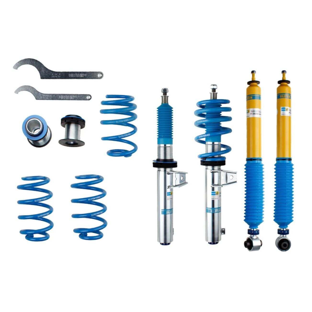 Bilstein 49-349986 B16 DampTronic Front And Rear Suspension Lowering Kit for 2005-2012 Porsche Boxster and More