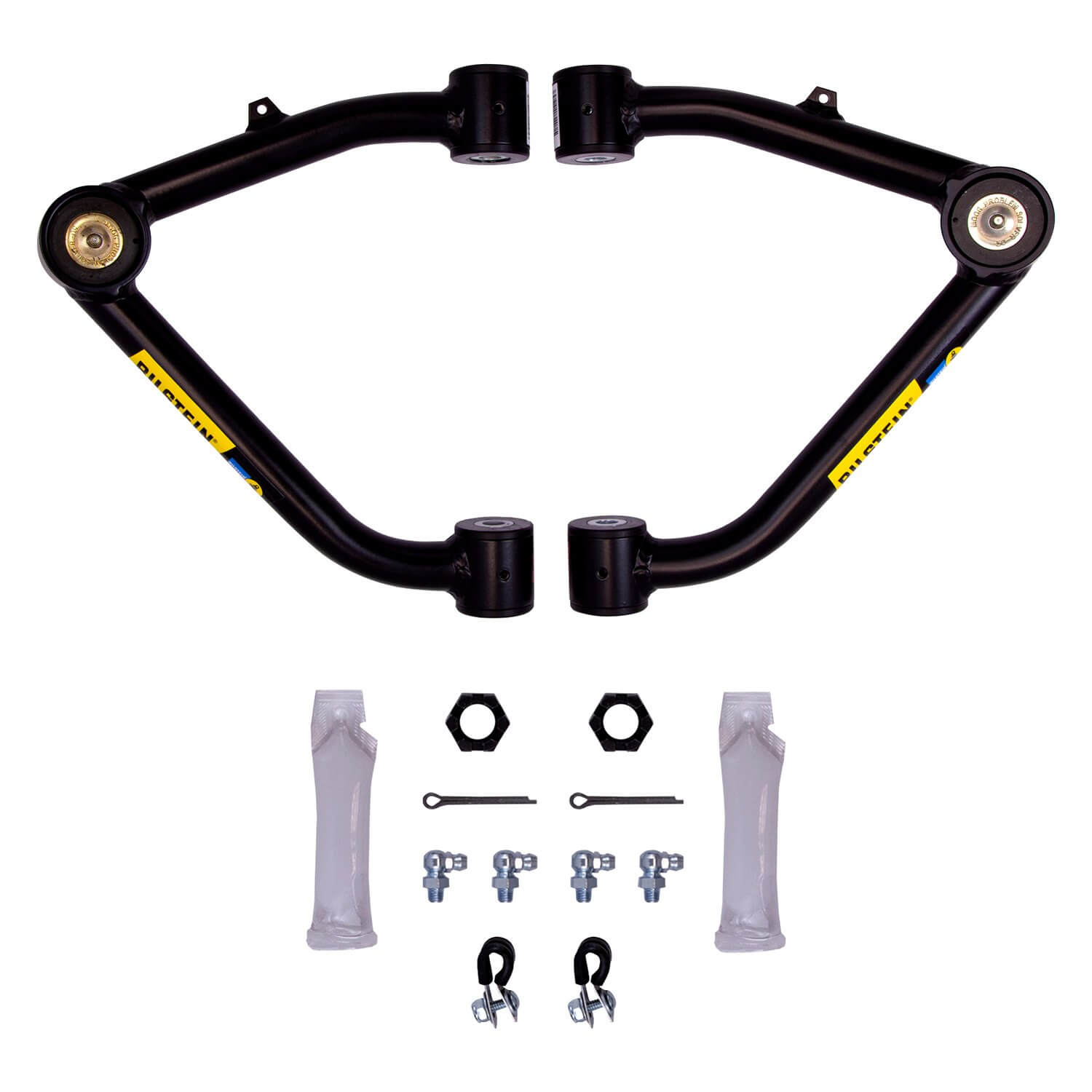 Bilstein 51-304669 B8 Front Upper Suspension Control Arm Kit for 2007-2016 Chevrolet Silverado 1500 and More