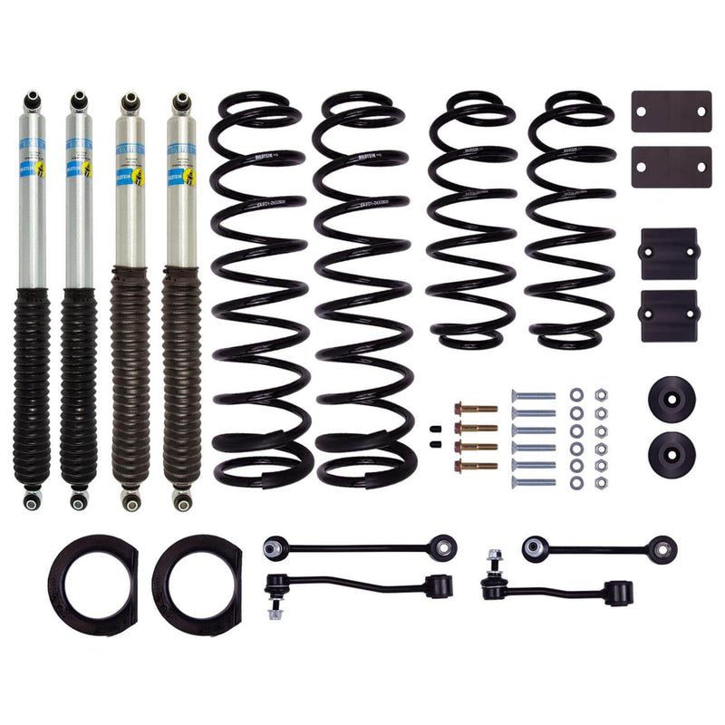 Bilstein 53-291431 B8 5100 Front And Rear 1.50" Suspension Lift Kit for 2018-2023 Jeep Wrangler and More