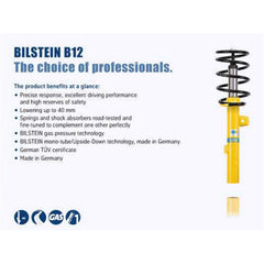 Bilstein 46-194404 B12 Series Pro-Kit Suspension Lowering Kit for 2001-2009 Saab 9-5.