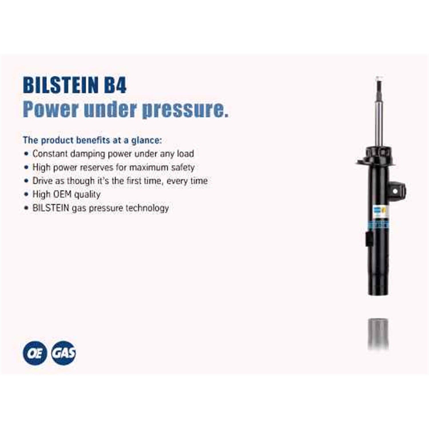 Bilstein 22-199508 B4 Series Twintube Strut Assembly for 2001-2006 Bmw M3