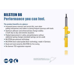 Bilstein 22-280886 B6 Series Suspension Strut Assembly for 2015-2023 Jeep Renegade