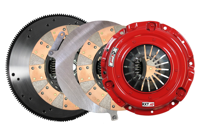 McLeod RXT HD Twin Clutch Toyota 2JZ T56 Trans w/Steel FW 1-1/8in x 24 Spline