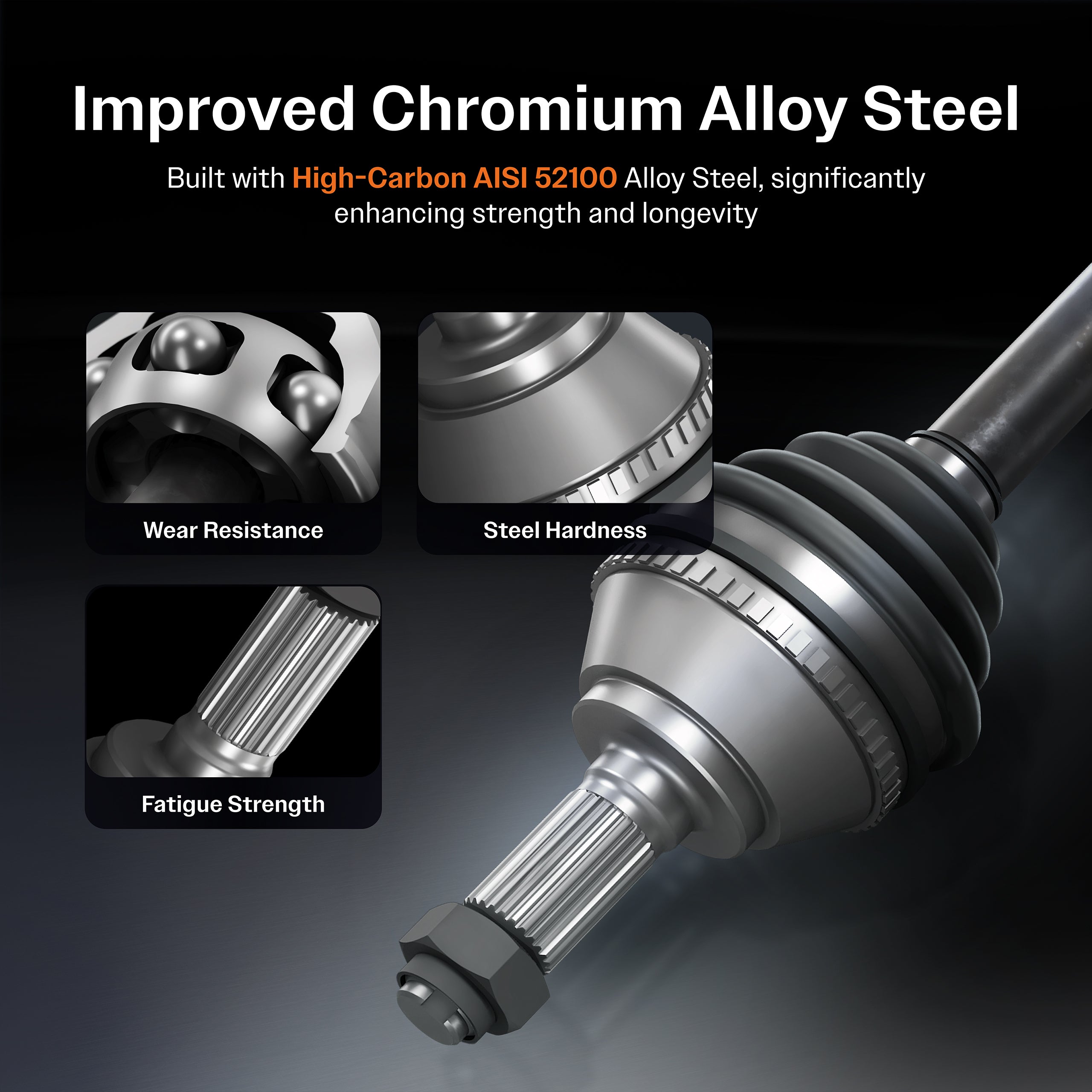 Kugel_CV Axle Shaft_NCV-HY37120