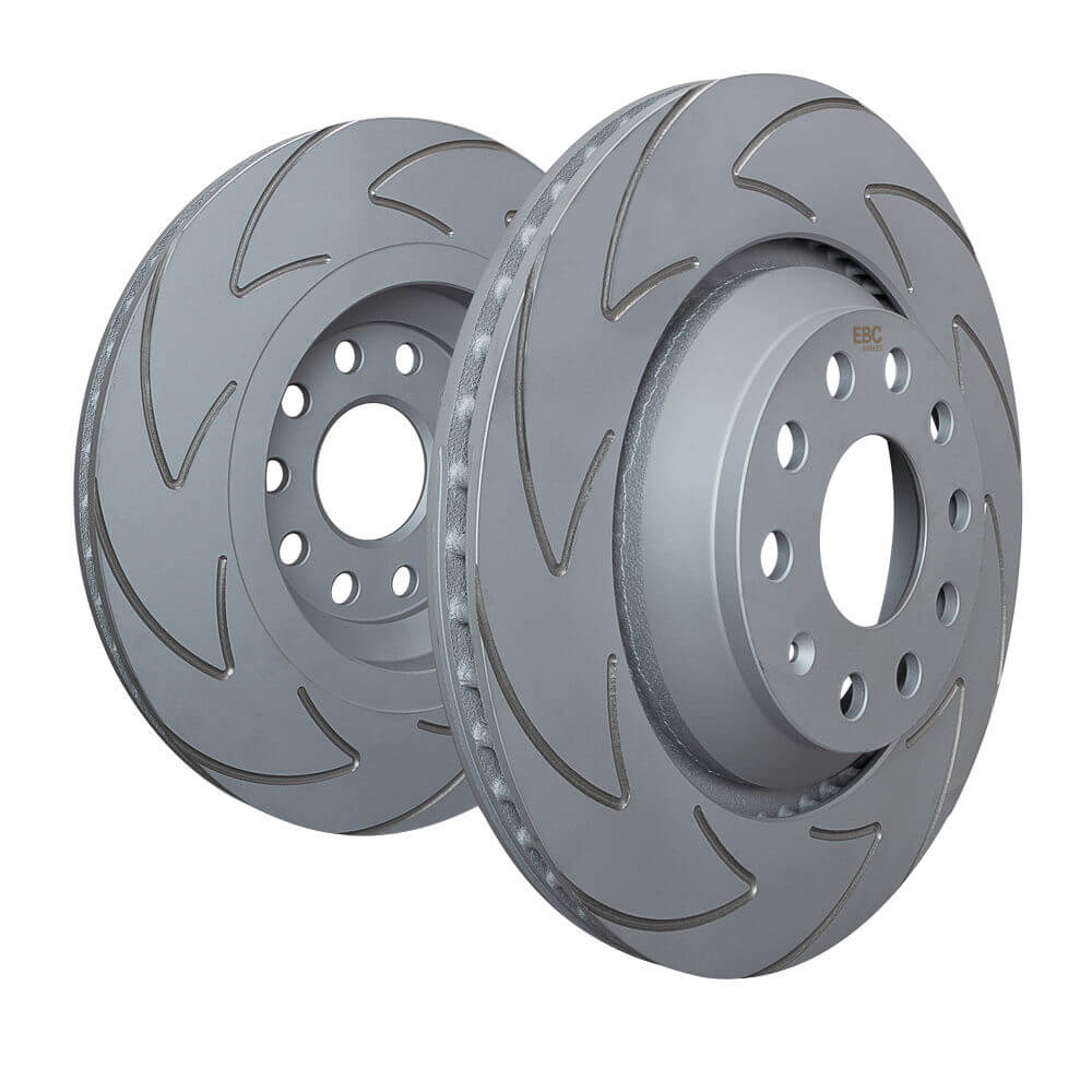 EBC Brakes BSD7860 BSD Series Vented 1-Piece Slotted Front Brake Rotors for 2020-2026 Nissan Kicks product image