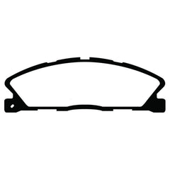 EBC Brakes DP63019 Greenstuff 6000 Series Truck And SUV Organic Front Brake Pads for 2013-2018 Ford Explorer product image