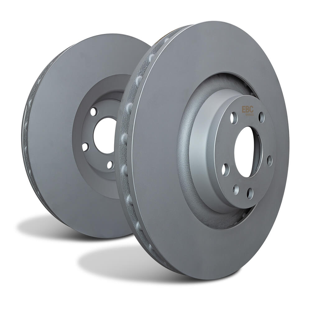 EBC Brakes RK7308 RK Series Plain And Vented 1-Piece Front Premium OE Rotors for 1998-2004 Chrysler 300M product image