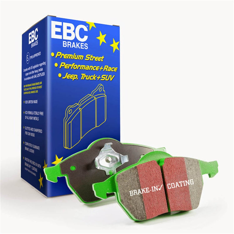 EBC Brakes DP62378 Greenstuff 6000 Organic Front Brake Pads for 2019-2023 Lexus UX200 product image