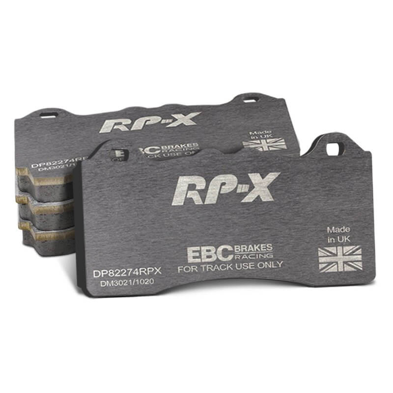 EBC Brakes DP82029RPX RP-X Racing Carbon Kevlar Front Brake Pads for 2004-2012 Porsche 911 Carrera product image