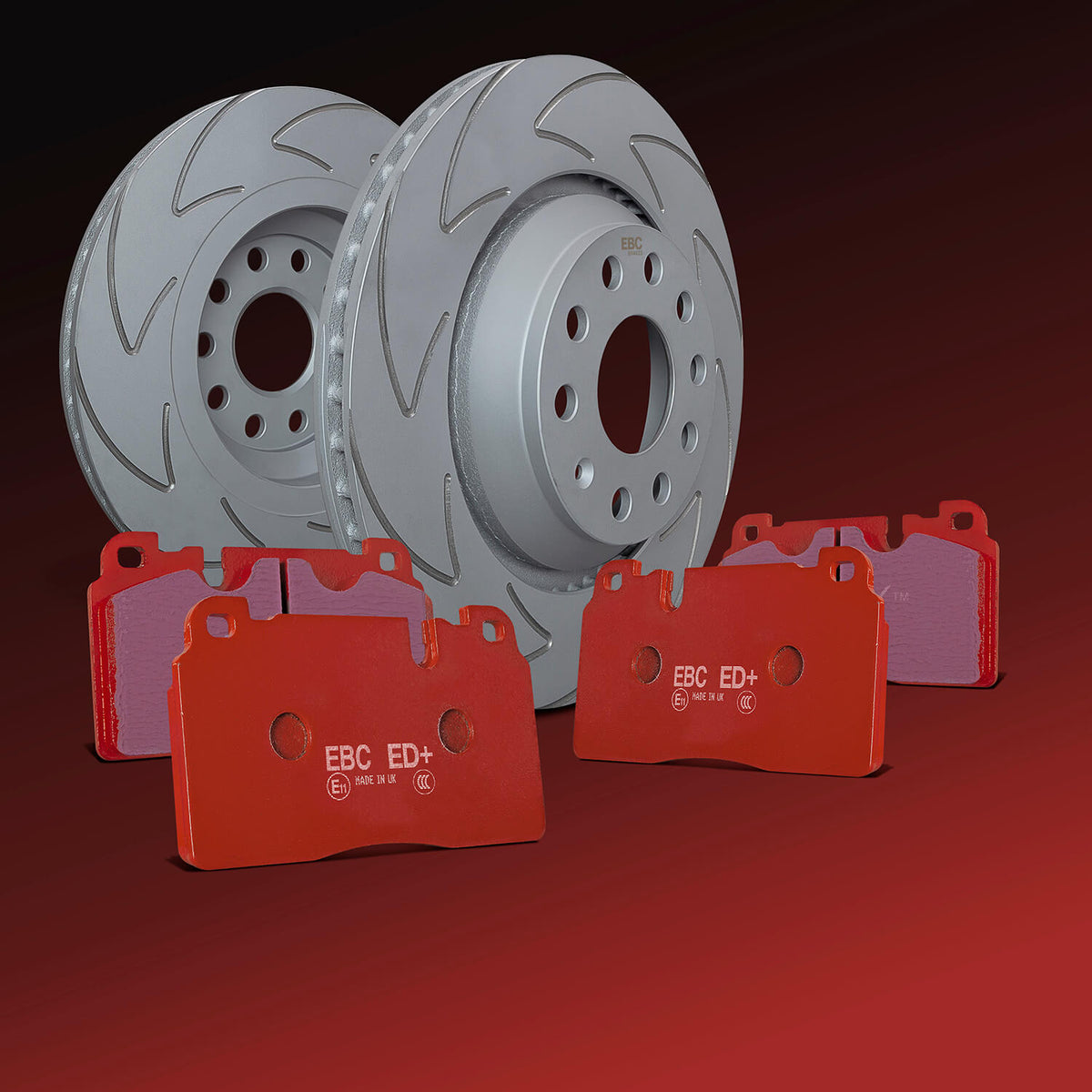 EBC Brakes S7KF1111 Front Stage 7 Extra Duty Plus Pads And BSD Series Rotor Kit for 2008-2014 Subaru Tribeca product image