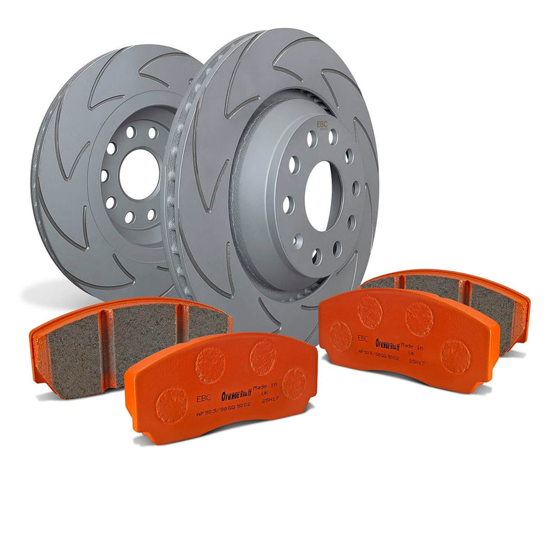 EBC Brakes S7KF1026 Front Stage 7 Extra Duty Series Pad And BSD Series Rotor Kit for 2014-2018 Cadillac Escalade product image