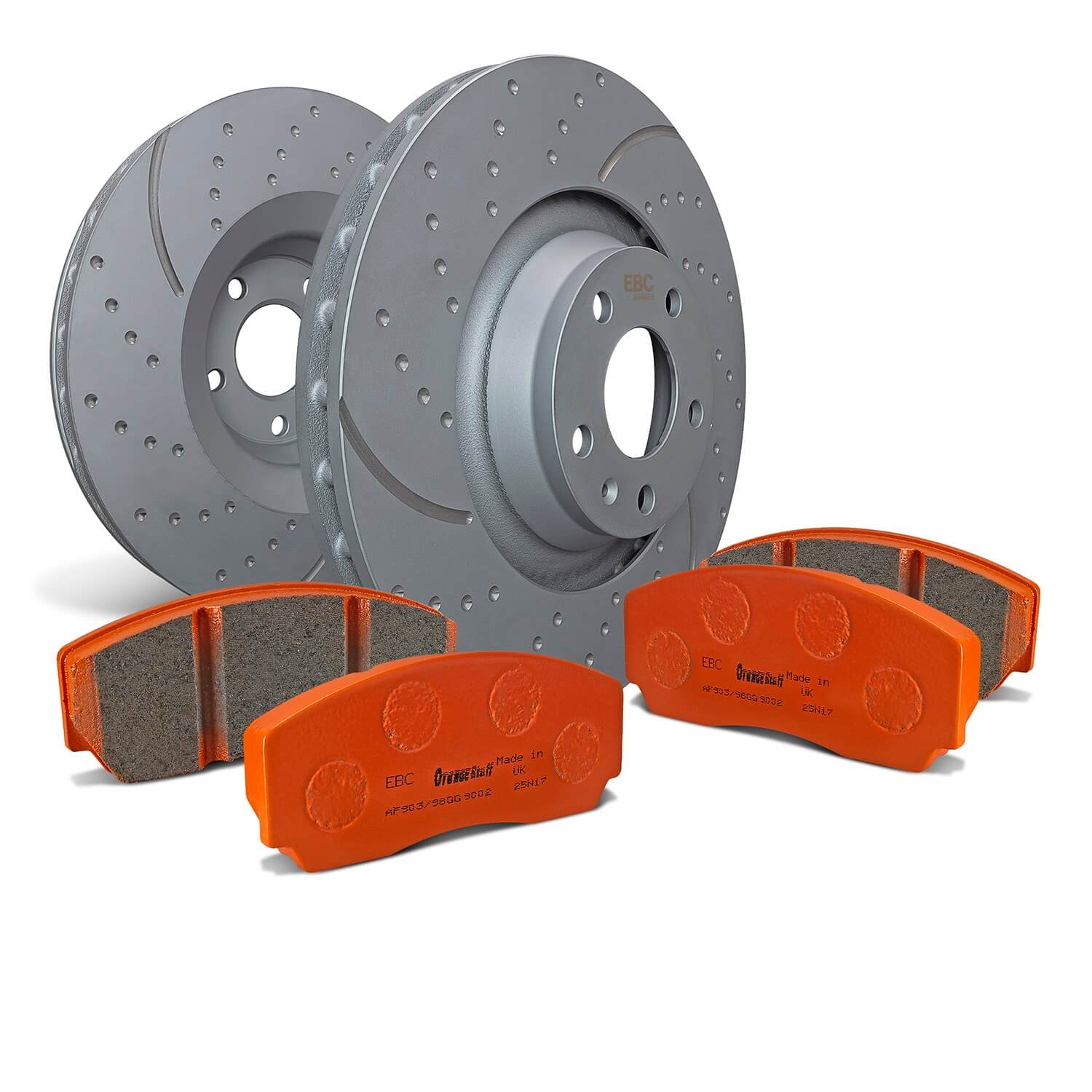 EBC Brakes S8KF1044 Front Stage 8 Extra Duty Series Pad And GD Series Rotor Kit for 2002-2006 Dodge Durango product image