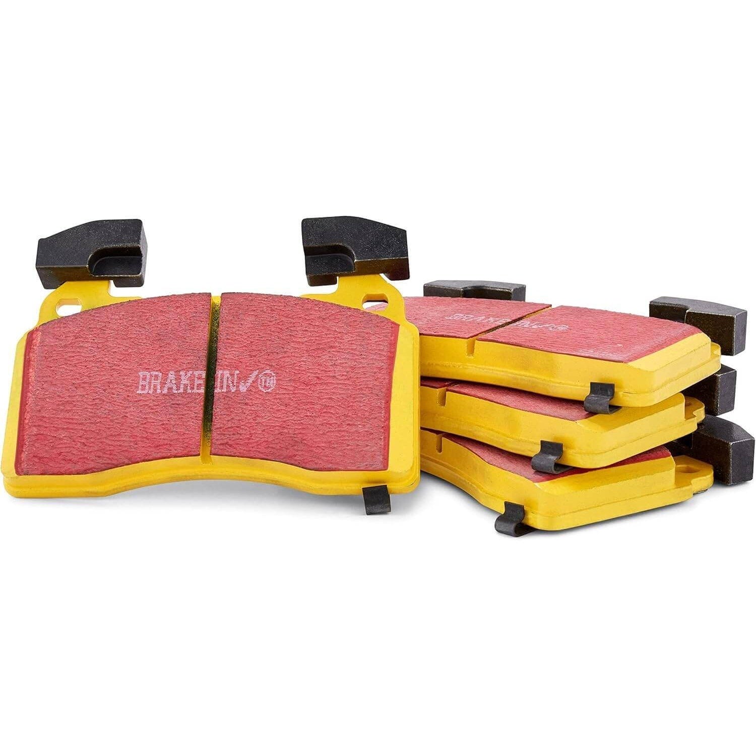 EBC Brakes DP42490R Yellowstuff Aramid Fibers Front Brake Pads for 2021-2026 Mercedes-Benz C43 product image