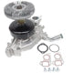 US MOTOR WORKS MCK1069 Engine Water Pump with Fan Clutch