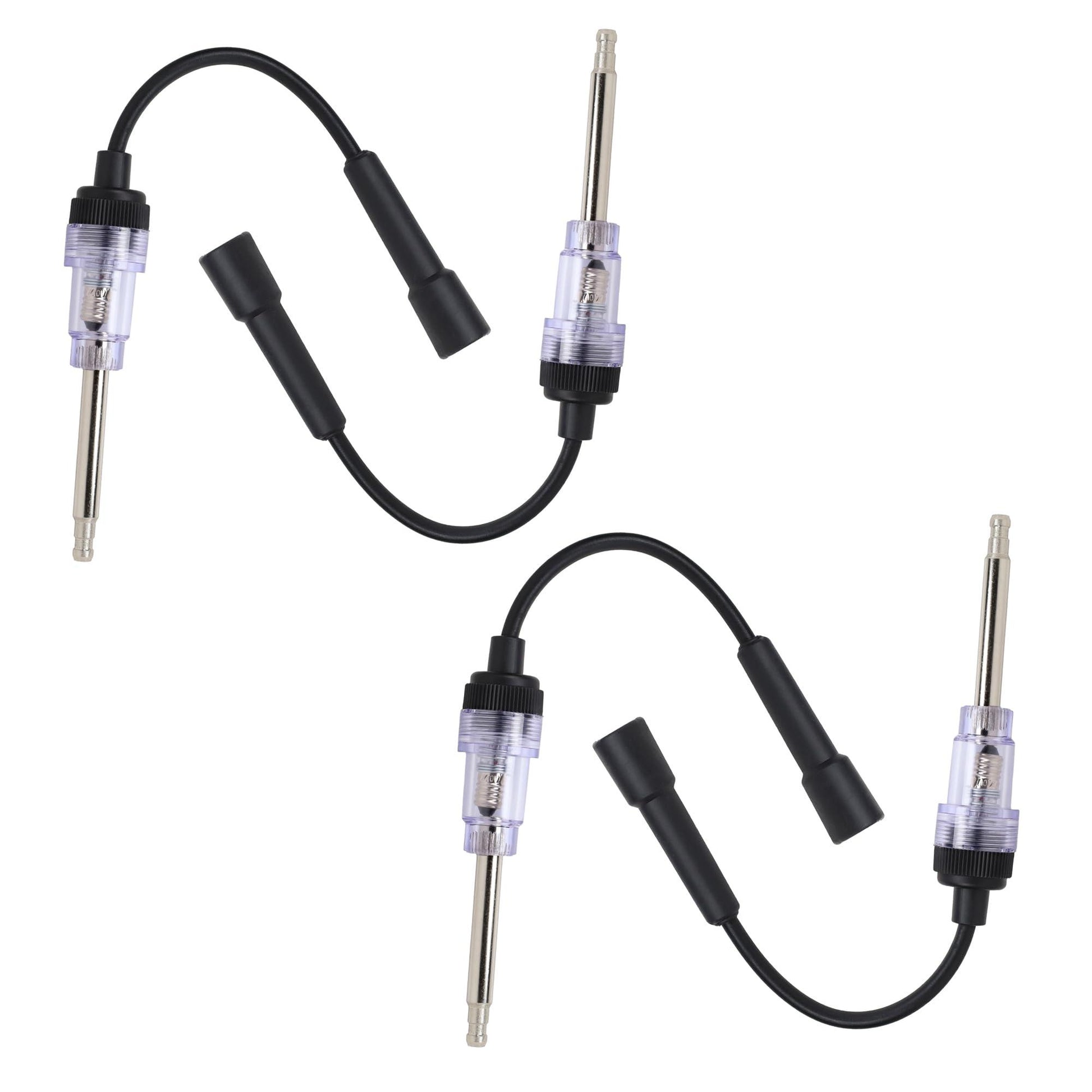  in-Line Spark Plug Engine Ignition Tester, 6-12V Fool-Proof Pick Up Coil/Armature Diagnostic Detector Tool for Auto Car Lawnmower Small Big Internal & External Engines (4)