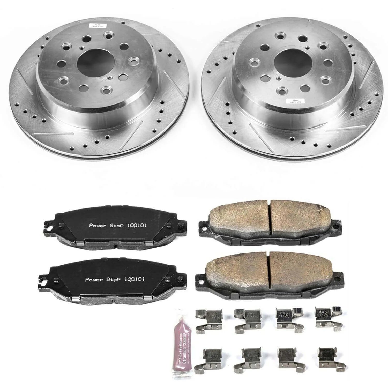 Power Stop K1081 - Z23 Evolution Sport Rear Brake Kit