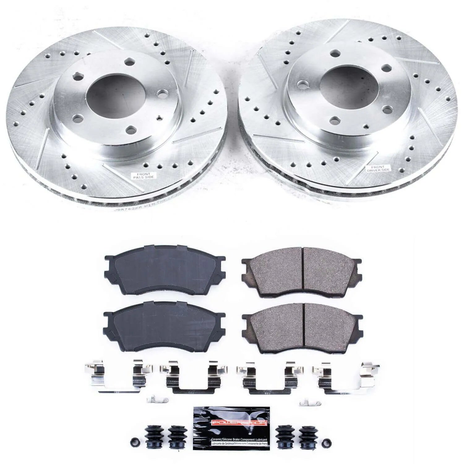 Power Stop K1186 - Z23 Evolution Sport Front Brake Kit