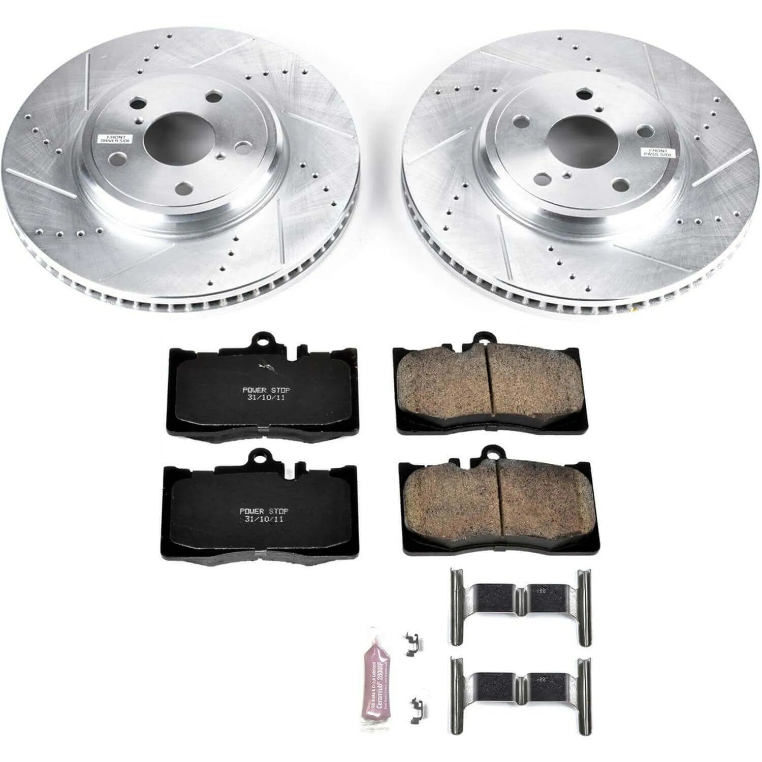 Power Stop K2327 - Z23 Evolution Sport Front Brake Kit