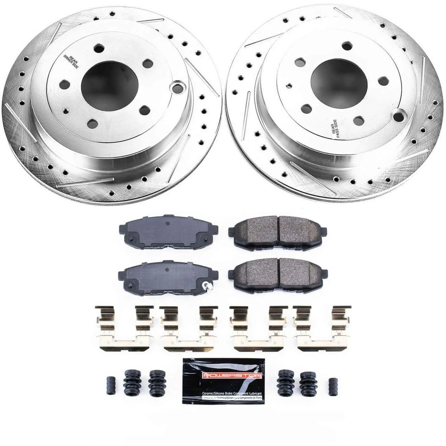 Power Stop K4601 - Z23 Evolution Sport Rear Brake Kit