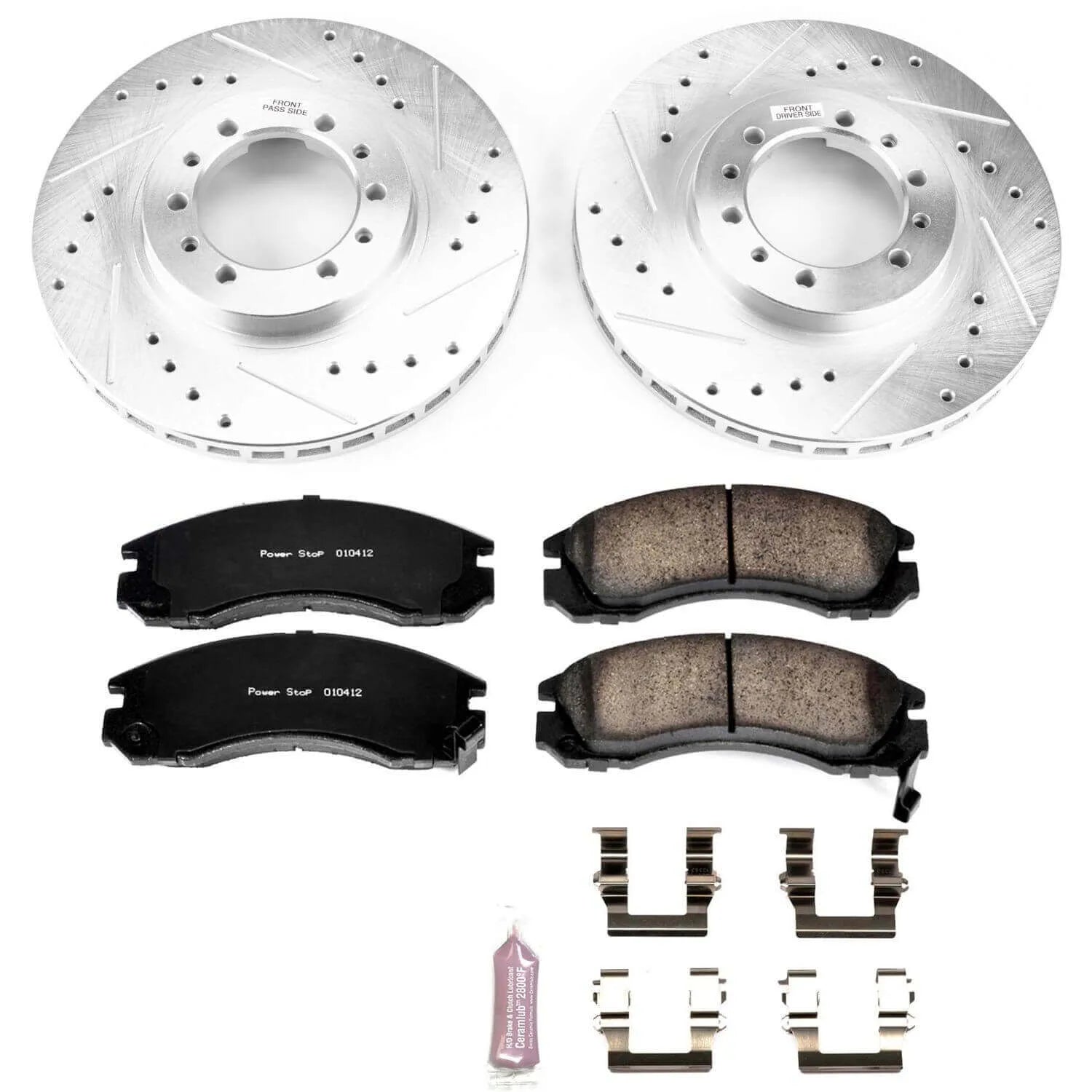 Power Stop K4981 - Z23 Evolution Sport Front Brake Kit