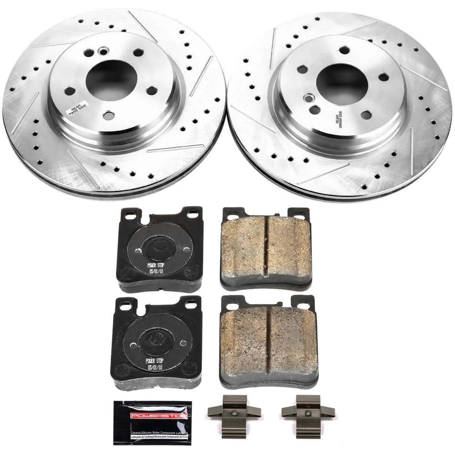 Power Stop K5053 - Z23 Evolution Sport Rear Brake Kit