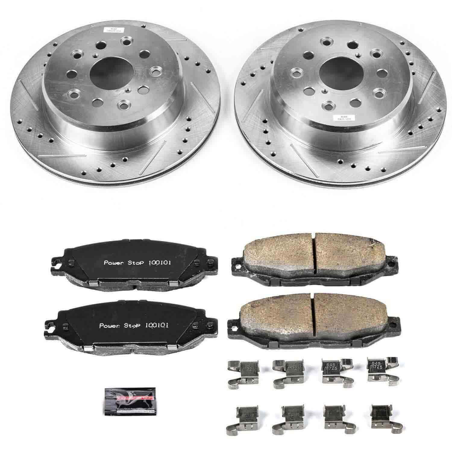Power Stop K5061 - Z23 Evolution Sport Rear Brake Kit