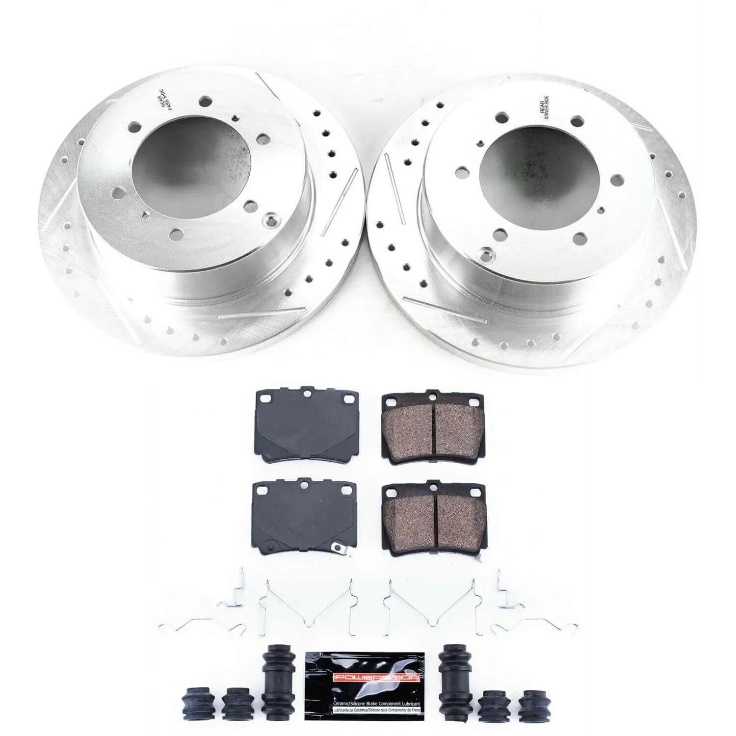 Power Stop K5160 - Z23 Evolution Sport Rear Brake Kit