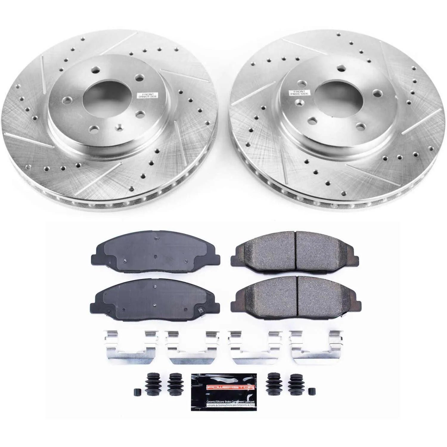 Power Stop K5538 - Z23 Evolution Sport Front Brake Kit