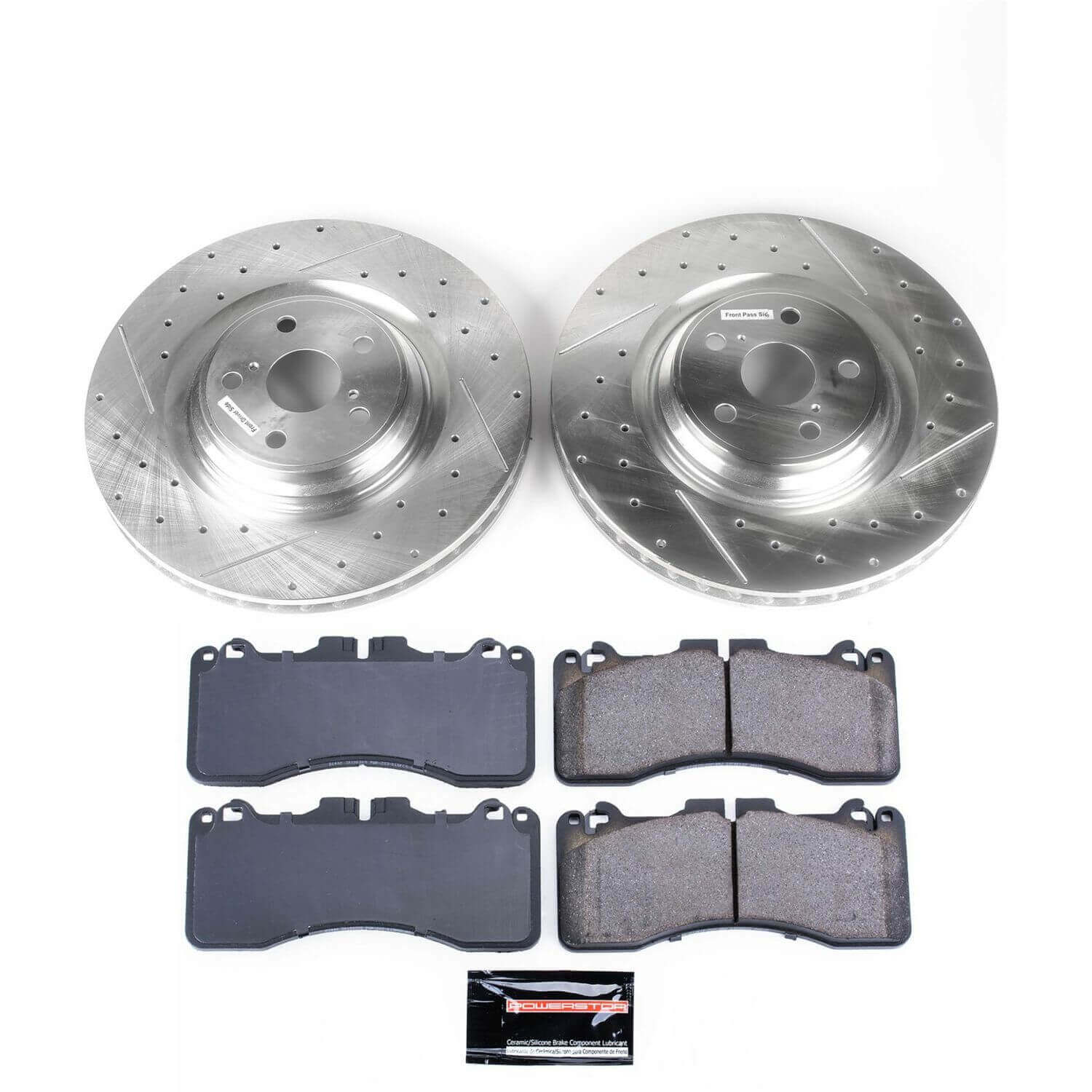 Power Stop K5849 - Z23 Evolution Sport Front Brake Kit