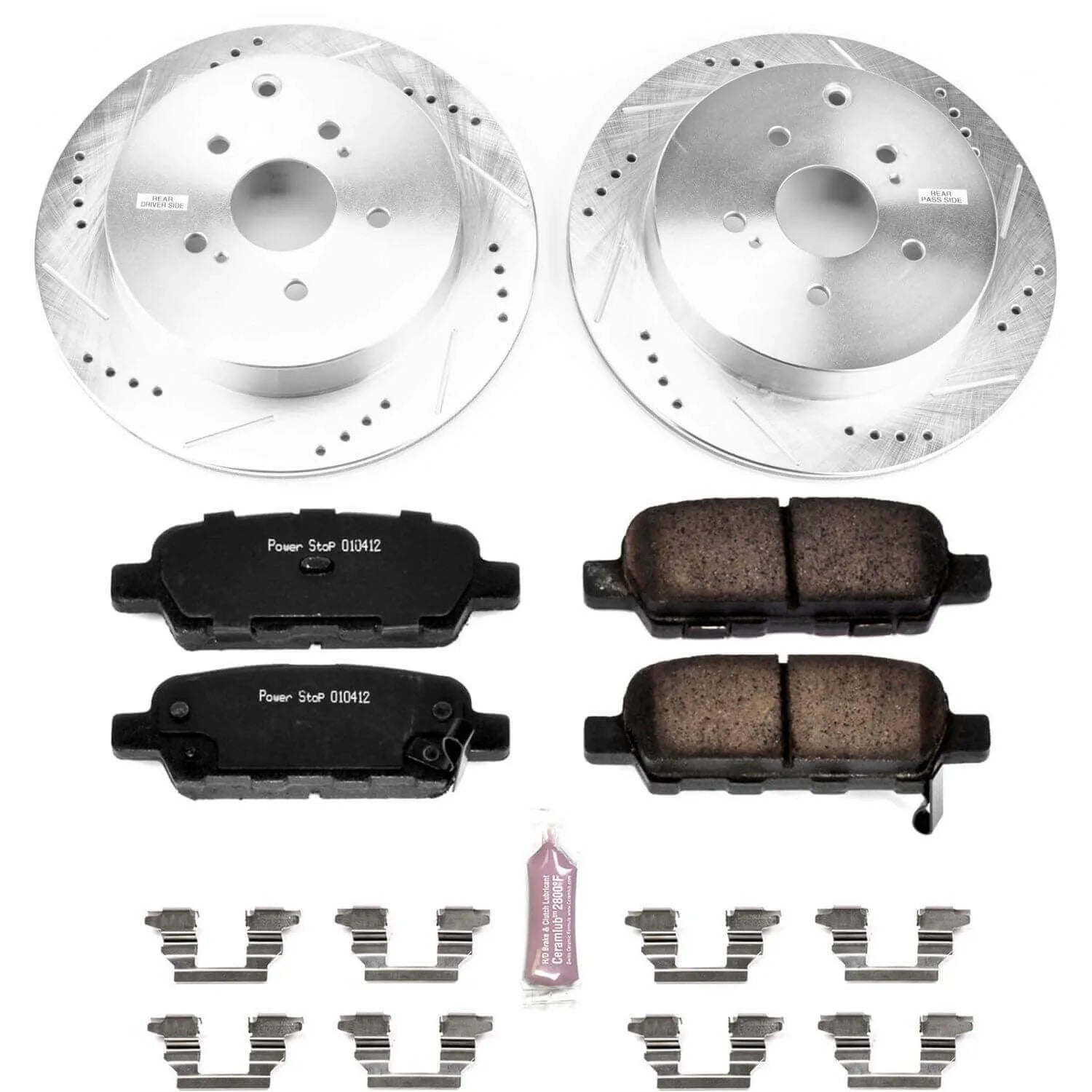 Power Stop K6100 - Z23 Evolution Sport Rear Brake Kit
