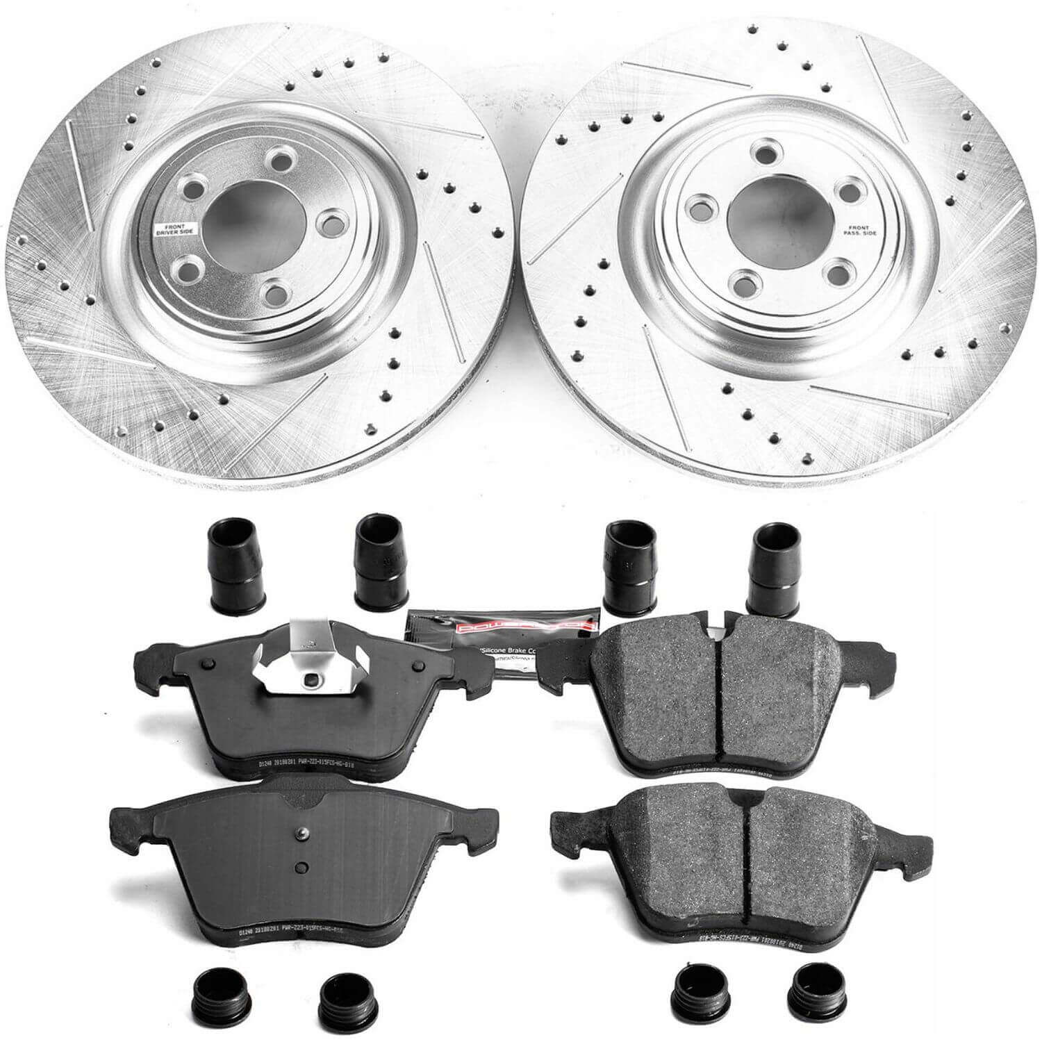 Power Stop K6282 - Z23 Evolution Sport Front Brake Kit