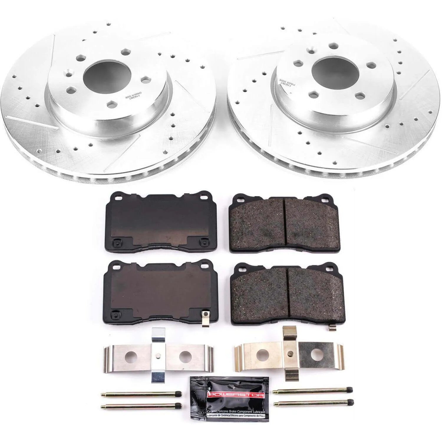 Power Stop K6389 - Z23 Evolution Sport Front Brake Kit