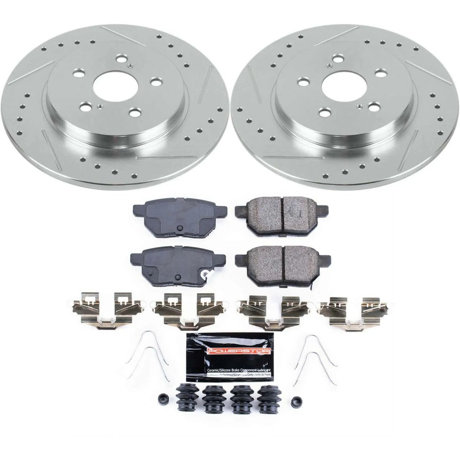 Power Stop K6498 - Z23 Evolution Sport Rear Brake Kit