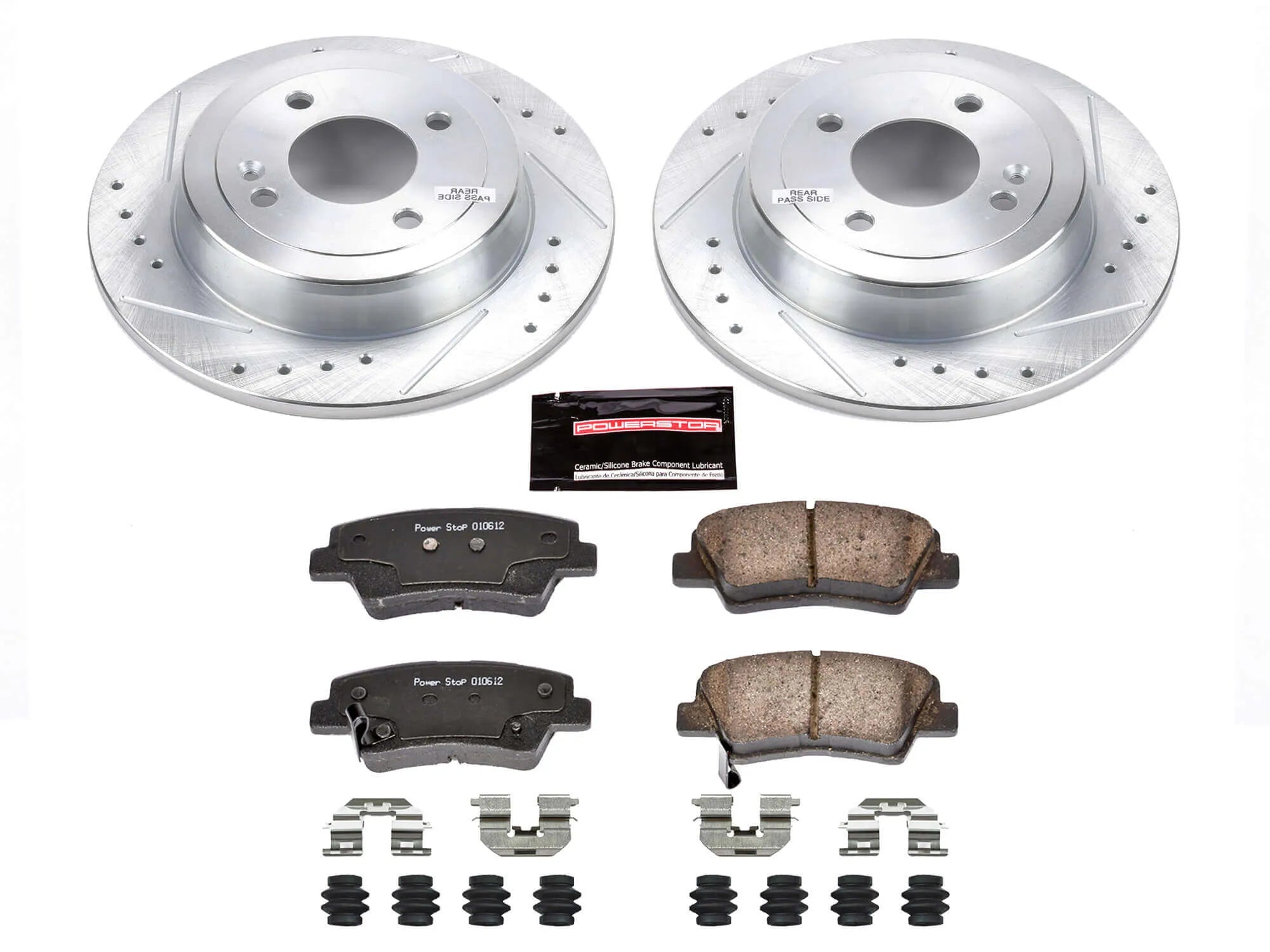 Power Stop K6507 - Z23 Evolution Sport Performance 1-Click Brake Kit (Rear)