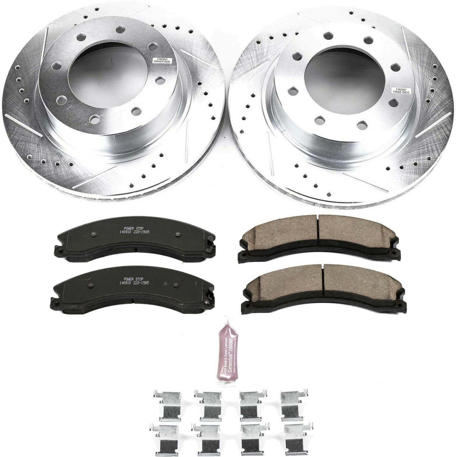 Power Stop K6518 - Z23 Evolution Sport Front Brake Kit