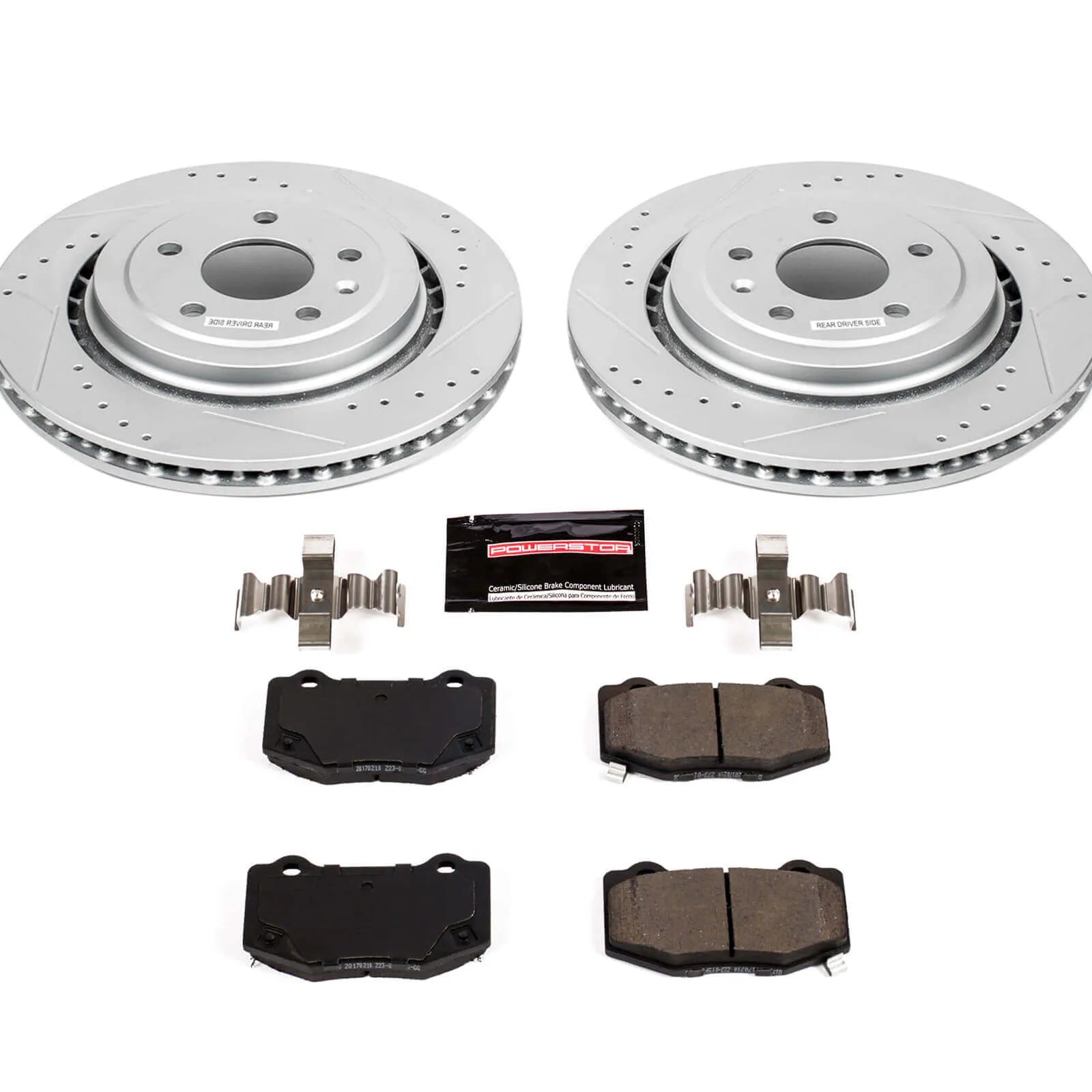 Power Stop K6530 - Z23 Evolution Sport Performance 1-Click Brake Kit (Rear)
