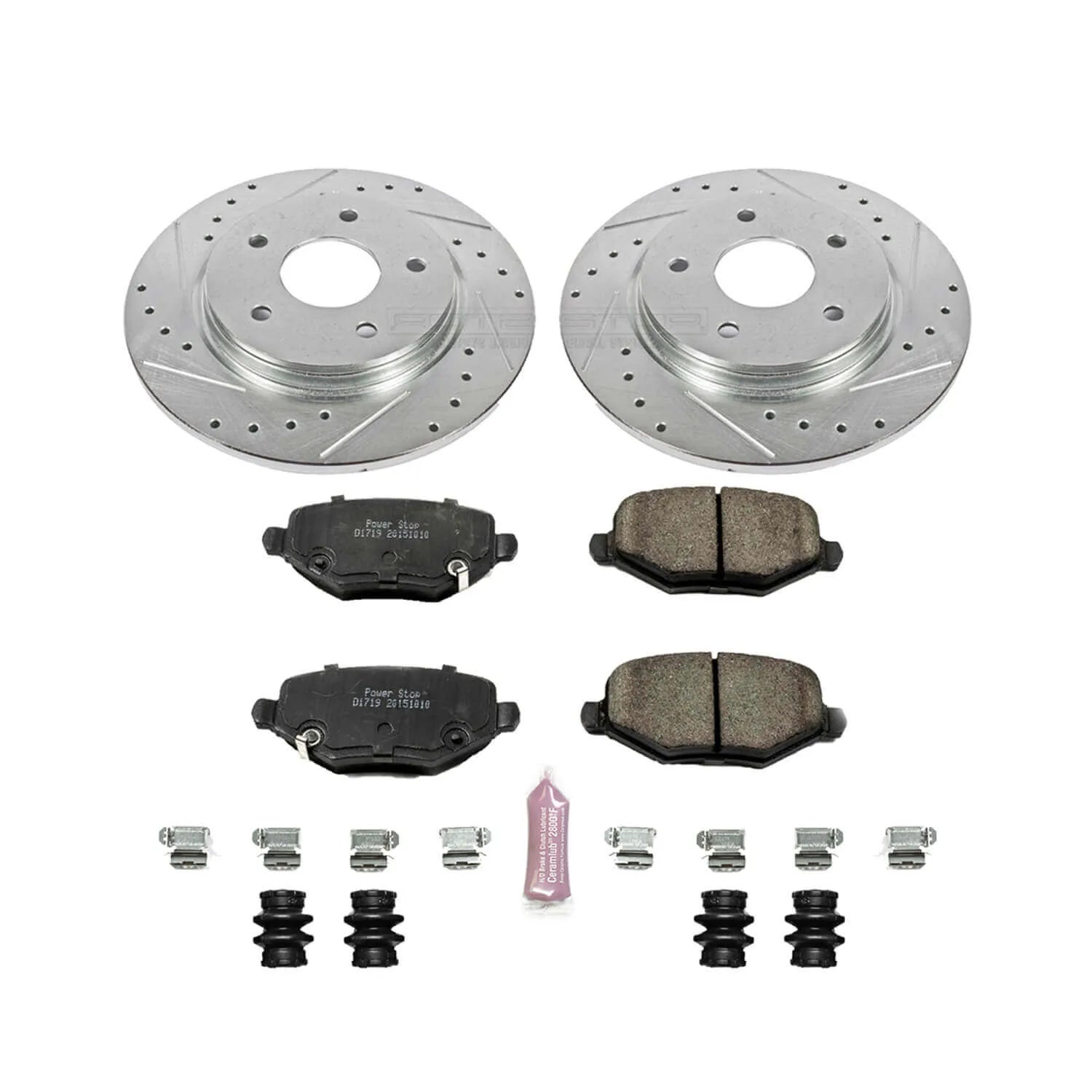 Power Stop K6544 - Z23 Evolution Sport Performance 1-Click Brake Kit (Rear)