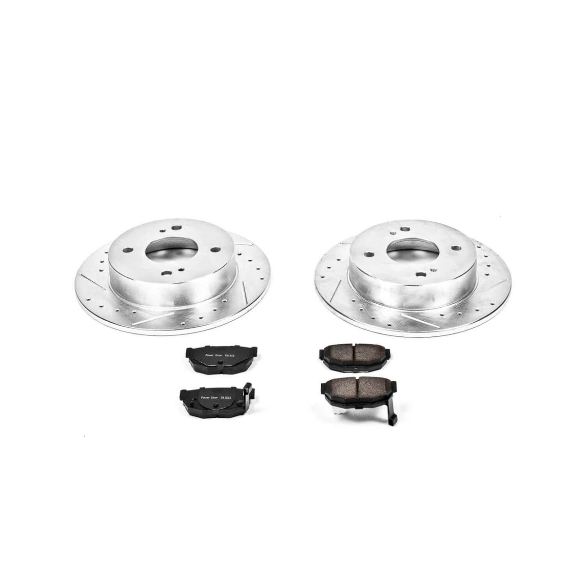 Power Stop K659 - Z23 Evolution Sport Performance 1-Click Brake Kit With Hardware (Rear)