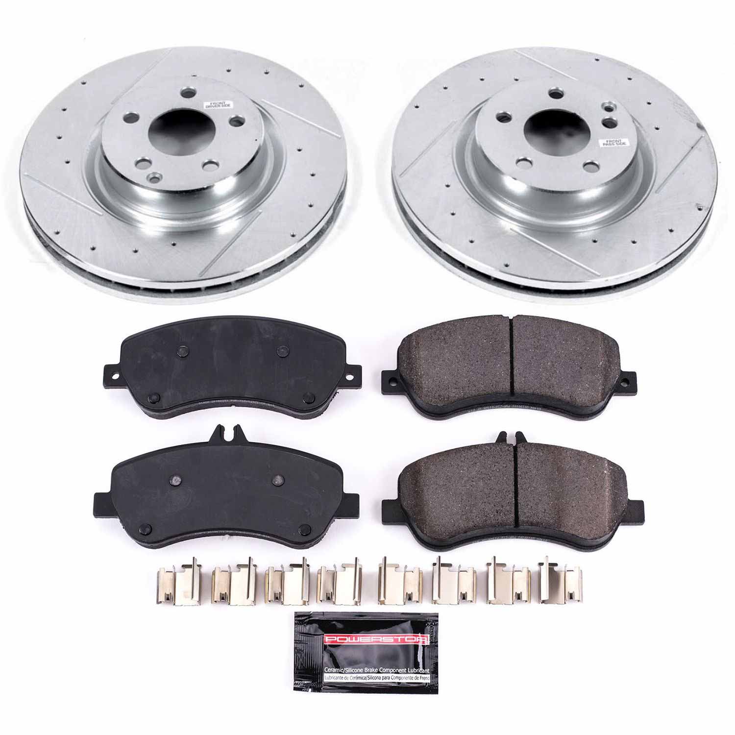 Power Stop K6603 - Z23 Evolution Sport Front Brake Kit