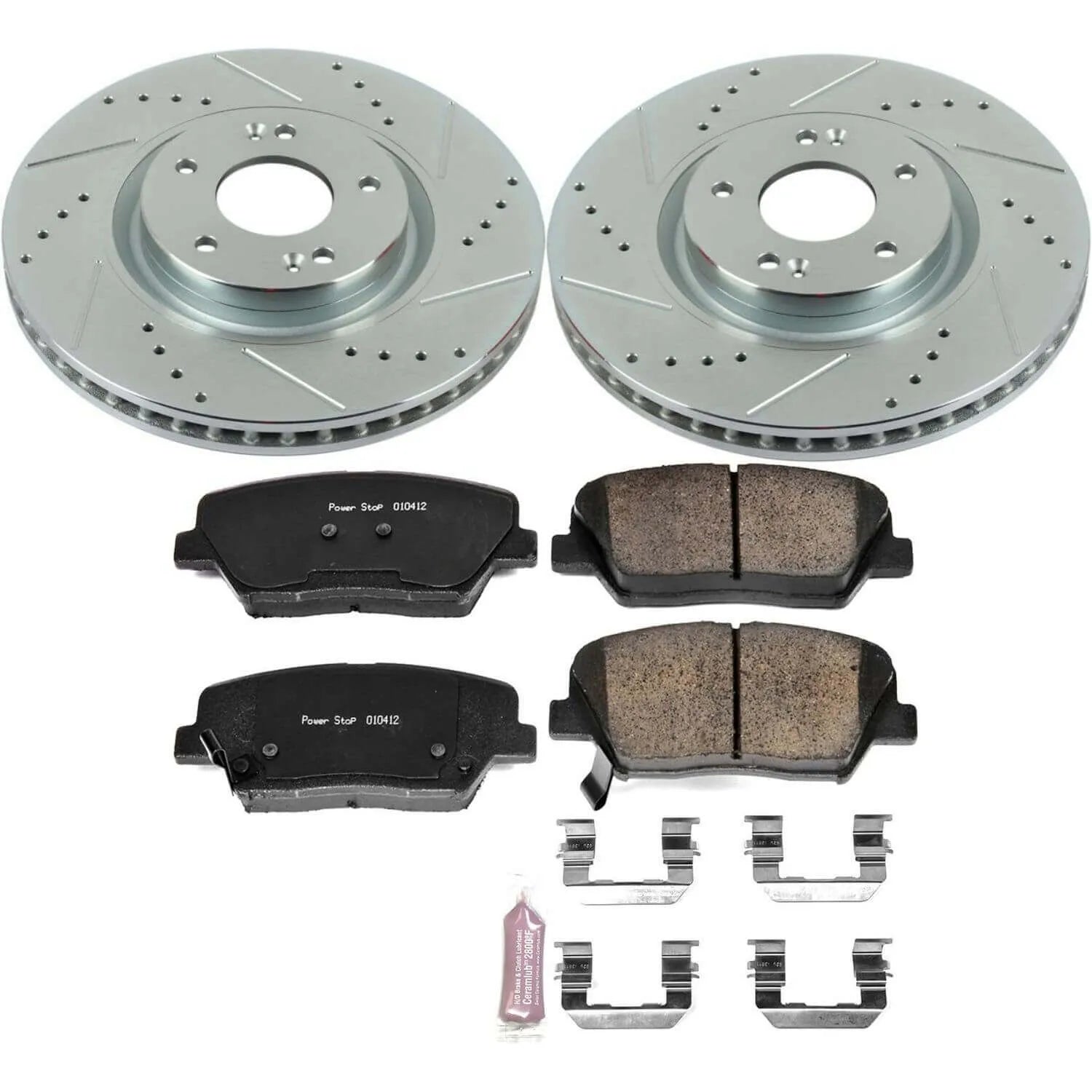 Power Stop K6764 - Z23 Evolution Sport Front Brake Kit